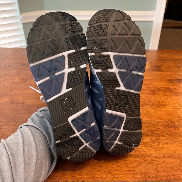 Timberland Pro Radius Womens Gray Blue Safety Shoes size 9 - Picture 14 of 14